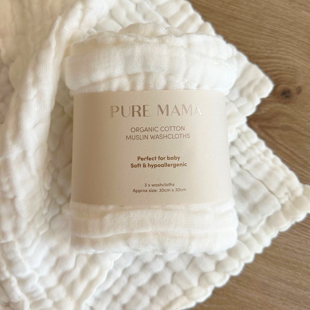 Muslin Wash Cloth Set