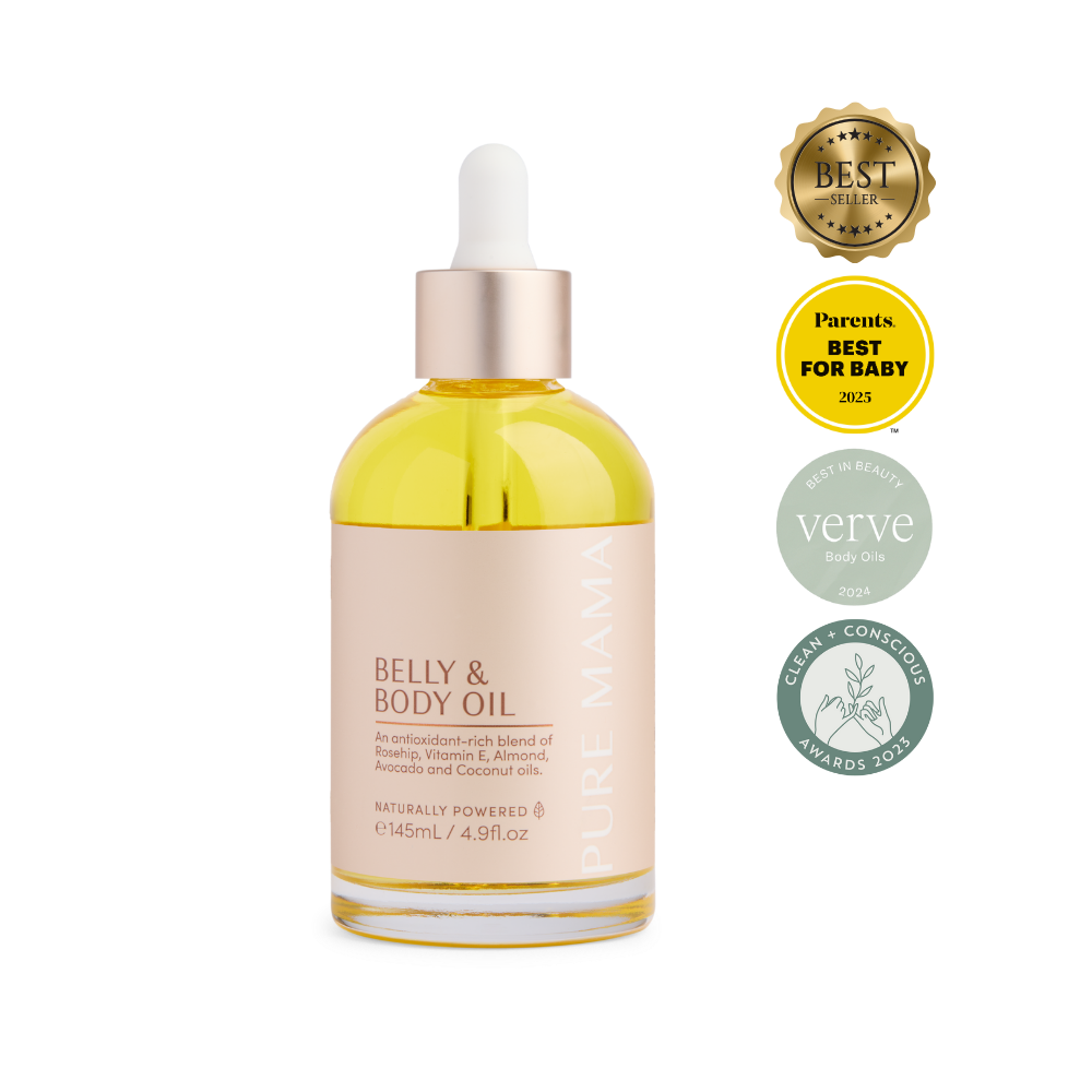 Stretch Mark Belly & Body Oil - 100% Natural – PURE MAMA Skincare